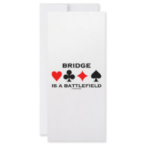 Bridge Is A Battlefield Custom Rack Card