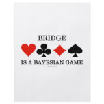 Bridge Is A Bayesian Game Flyer Design