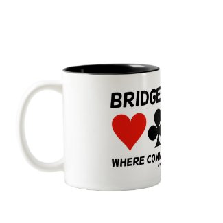Bridge Is A Game Where Communication Is Key mug