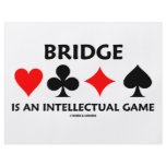 Bridge Is An Intellectual Game (Bridge Attitude) Flyers
