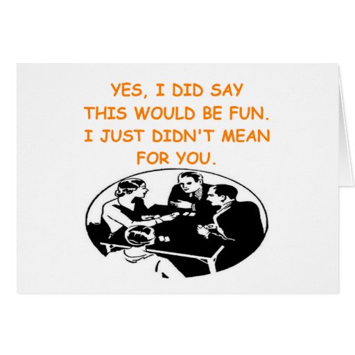 Bridge Joke Card Zazzle 6692