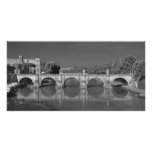 Bridge of Angels, Rome Personalized Photo Card
