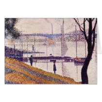 Bridge of Courbevoie by Georges Seurat Greeting Cards
