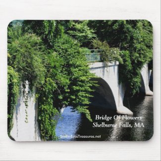 Bridge Of Flowers Shelburne Falls MA Mousepad mousepad