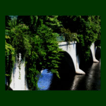Bridge Of Flowers Shelburne Falls MA Poster posters