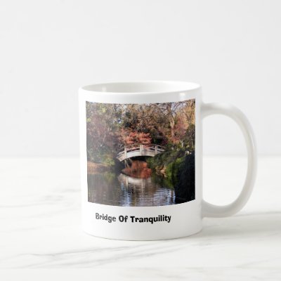 Bridge Of Tranquility Mug by Reverend_LindaT