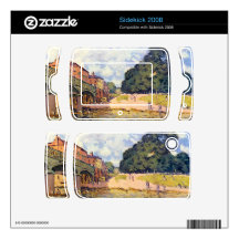 Bridge on Hampton Court by Alfred Sisley Sidekick 2008 Decals