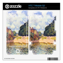 Bridge on Hampton Court by Alfred Sisley HTC T-Mobile G2 Decal
