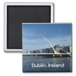 Bridge Over Dublin Ireland River Magnet at Zazzle