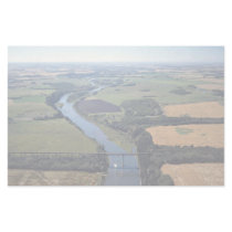 Bridge over Medicine River, southwest of Red Deer, Personalized Stationery