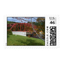 bridge over the huson river upstate ny postage by Heathersdream bridge over the huson river upstate ny postage
