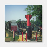 Bridge over the River Kwai, Kanchanaburi, Thailand Magnets