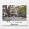 Bridge over the SingelAmsterdam mousepads by Melodee50 Bridge over the SingelAmsterdam mousepads