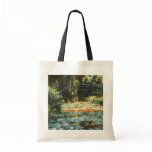 Bridge Over The Water Lily Pond by Claude Monet bags