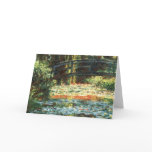 Bridge Over The Water Lily Pond by Claude Monet cards