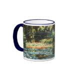 Bridge Over The Water Lily Pond by Claude Monet mugs