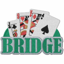 Bridge Player embroidered shirts by Embroidery4U Bridge Player embroidered shirts