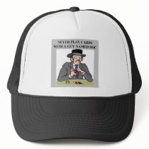 bridge poker cards player game design trucker hat