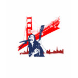 Bridge Rock Girl t-shirts