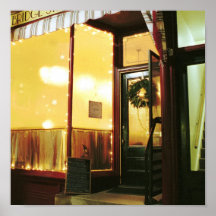 Bridge Street Café – Magic in the Night Print