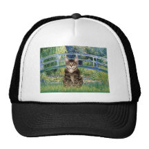 Bridge - Tabby Tiger cat 30 Mesh Hat