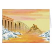 Bridge to Another World Greeting Card