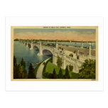 Bridge to Belle Isle Detroit, Michigan, Vintage Postcards