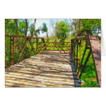 Bridge to Nowhere on CR 88 near Dale, TX Greeting Card