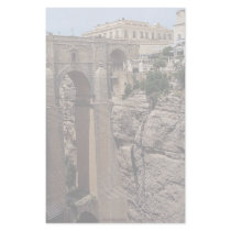 Bridge to the Old Quarter, Ronda, Spain Customized Stationery