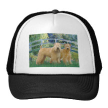 Bridge - Two Wheaten Terriers Trucker Hats