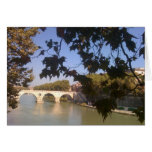 BridgeOver the River Tiber in Rome Cards