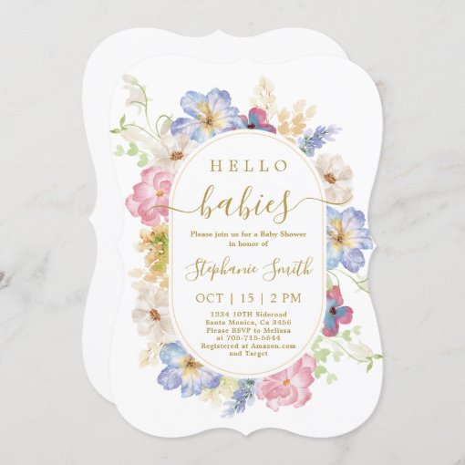 Bridgerton Inspired Baby Shower Invitation Zazzle