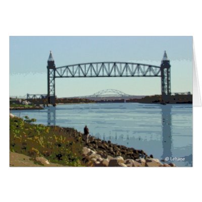 Bridges--invitation Greeting Card by BlarneyCards
