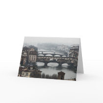 Bridges of Florence, Italy Card