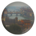 Bridges of Florence Party Plates
