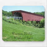 Bridges of Madison County Winterset, Iowa mousepads