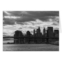 Bridges Of New York City Card