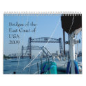 Bridges of the East Coast of USA 2009 calendars