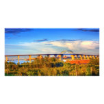 Bridges over the Bay Customized Photo Card