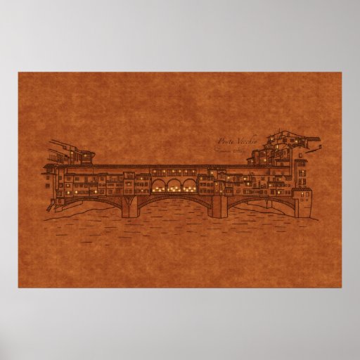 Bridges: Ponte Vecchio Posters