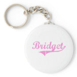Bridget Classic Style Name Key Chain