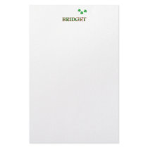 Bridget Personalized Stationery by irish_names Bridget Personalized Stationery