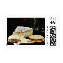 Brie Cheese And Crackers postage by lifesphere Brie Cheese And Crackers postage