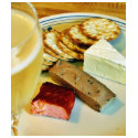 Brie Cheese Salmon Smoked Pate Crackers Champagne t-shirts