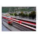 Brig station in Switzerland cards by ANGELHELEN Brig station in Switzerland cards