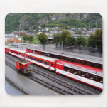 Brig station in Switzerland Mouse Mat
