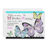 Bright and Beautiful Butterfly Invitation
