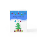 Bright and Cheery Christmas Greeting cards
