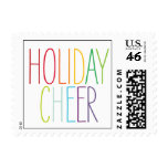 Bright and Colorful Holiday Postage stamps