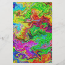 Bright and Colorful Multi Pattern. Full Color Flyer